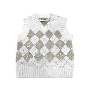 3 Pommes Argyle Vest
