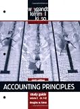 Accounting Principles, Study Guide, Volume I, Chapters 1-12