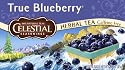 Celestial Seasonings Herb Tea, True Blueberry, Tea Bags, 20-Count Boxes (Pack of 6)  [Amazon Frustration-Free Packaging]
