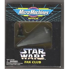 Star Wars Fan Club Micro Machines Limited Edition Collectible - Darth Vader with Imperial Star Destroyer - Numbered Series