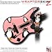Penguins on Pink WraptorSkinz Skin fits Guitar Hero World Tour Guitar for XBOX 360 and PS3 (GUITAR NOT INCLUDED)