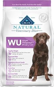 Blue Natural Veterinary Diet WU Weight Management + Urinary Care 6lb Blue Natural Veterinary Diet WU Weight Management + Urinary Care 6lb