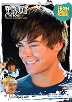 Official Troy and the Boys High School Musical 2009 calendar featuring Zac Efron