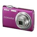 Nikon 10.0MP&nbsp;Ultra Compact Digital Camera - Magenta (S220)&nbsp;