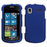 Titanium Blue Rubberized Hard Case for Samsung Focus (i917)