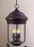 Minka Lavery 8814-57 Amherst Lantern Roman Bronze 14-3/4W x 27H