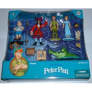 Walt Disney's Peter Pan Collectible Figure Set by Disney