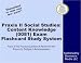Praxis II Social Studies: Content Knowledge (0081) Exam Flashcard Study System: Praxis II Test Practice Questions & Review for the Praxis II: Subject Assessments