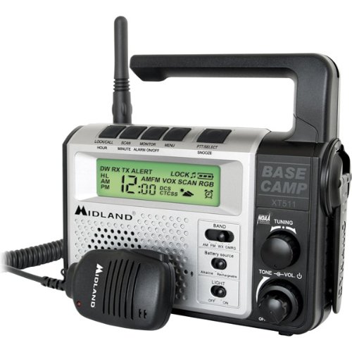 Emergency Crank Radio With 2-Way Radio