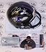 Ray Lewis Autographed/Hand Signed Baltimore Ravens Mini Helmet with SB MVP Inscription