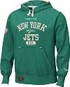 Reebok New York Jets Embroidered Heritage Throwback Hoody Sweatshirt