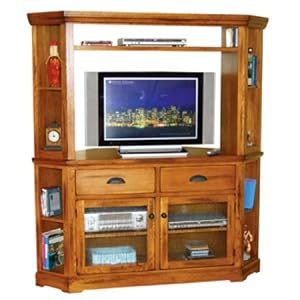 Sedona Collection Rustic Corner Console
