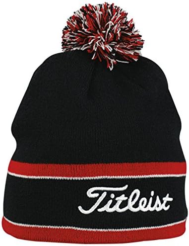 Titleist Pom Pom Winter Hat 2016 (Black)