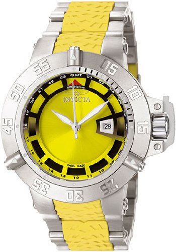 Invicta Mens Subaqua Noma III Swiss GMT Bracelet Watch 6507