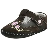 pediped Originals McKenna T-Strap (Infant),Chocolate Brown,Extra Small (0-6 Months)