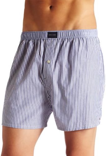 Tommy Hilfiger Men's Solid Vineyard Woven Boxer