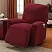 Stretch Sensations Crossroads Recliner Stretch Slipcover, Garnet