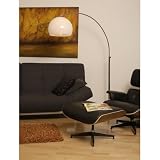 BIG BOW RETRO DESIGN LAMPE lounge stehlampe bogenlampe