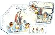 12 First Communion Bomboneiras, Thank You Cards, and Invitations with Envelopes, in Spanish (Made in Italy) - Girl