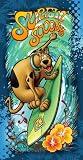 Scooby Doo Surfin Scooby Fiber Beach Towel