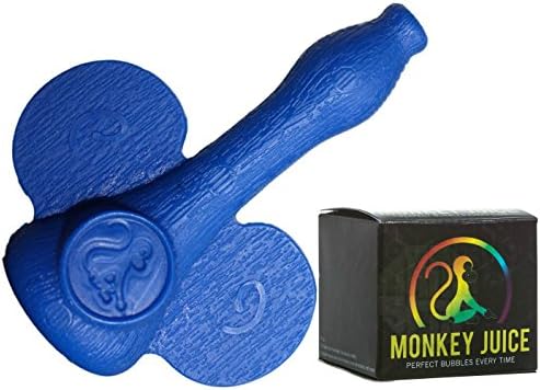 Monkey Os Smoke Rings &amp; Bubbles for Vape and Hookah Smoking Tricks+ Monkey Juice (Blue)