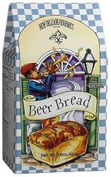 New Orleans Gourmet Foods Bourbon Street Beer Bread Mix, 16-Ounce Boxes (Pack of 4)