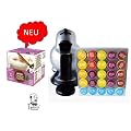 Dolce Gusto Chai Tea Latte + Kapselspender, Kapselhalter Tisch-Wand Display 25-fach silber f�r Dolce Gusto von James Premium�