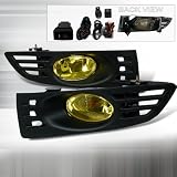 03-05 Honda Accord 2DR OEM-style Fog Lights w  Relay & Switch - Yellow (Pair) by Atomic