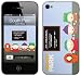 Music Skins iPhone 4/4S 用液晶保護フィルム South Park - Lunch Menu iPhone 4/4S MS-SPRK120133