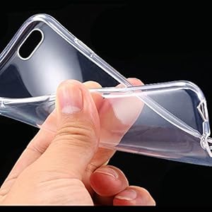 Ultra Thin Slim Crystal Clear Soft TPU Cover Case Skin for 4.7" iPhone 6 Clear by Leacore(R)
