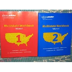Kaplan PMBR Multistate Workbooks Volume 1 & 2 (2008 Edition) (Multistate Bar Review, Volume 1 & 2)
