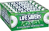 LifeSavers Wint-O-Green Mints, 0.84-Ounce Rolls (Pack of 20)