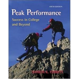 [Peak Performance: Success in College and Beyond with online access card 0073133450 978-0073133454