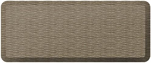 Take Ten Anti-Fatigue Kitchen Comfort Mat 20x48 Bamboo Weave Taupe