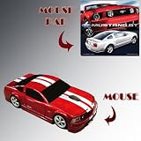 ROAD MICE WIRELESS FORD MUSTANG GT SERIES MOUSE AND MOUSE PAD COMBO SET