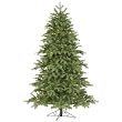 6.5' Pre-Lit Redwood Christmas Tree - 350 Multi Color Lights