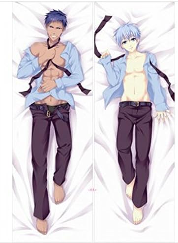 Drunk love Anime Dakimakura Hugging Pillow Case: Basketball Which Kuroko Plays, Kuroko Tetsuya, Aomine Daik,