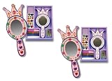 Melissa & Doug Decorate Your Own Princess Mirror  2-Pack