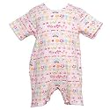 Newborn Infant Baby Girls PINK FLORAL Bodysuit ZUTANO 6-24M