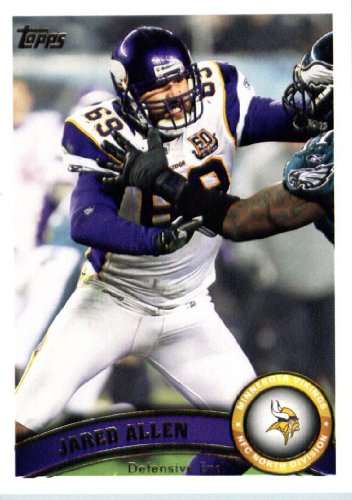 2011 Topps #376 Jared Allen - Minnesota Vikings (Football Cards)