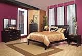 Bedroom Furniture Set 2 - Nevis Espresso - Modus Furniture - NVE-BSET-2