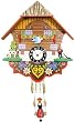 German Quartz Cuckoo Clock With Chime