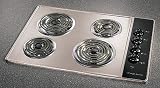 Frigidaire 30 Coil Electric Brushed Chrome Cooktop