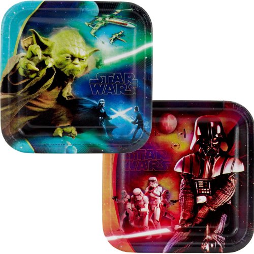 Star Wars Feel The Dessert Plates