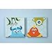 Disney Monsters, Inc. 2 Piece Canvas Wall Art, Blue/Green/Orange/Yellow
