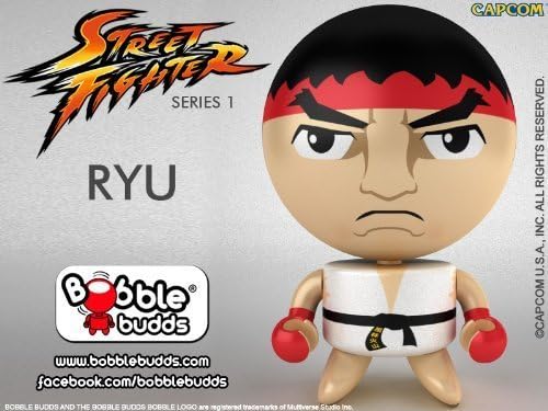 Street Fighter Bobble budds (RYU) by Multiverse-Studio
