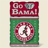 Tile Desk clock~ University of Alabama Crimson Tide ~Artworks Home Accents~ d...