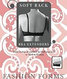 Fashion Forms 2-Hook Soft Back Bra Extenders 6-Pack Accessory
