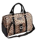 Sachi 21-083 Insulated Fashion Lunch Tote, Leopard Speed