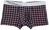 Diesel Men's Bredde Plaid Trunk